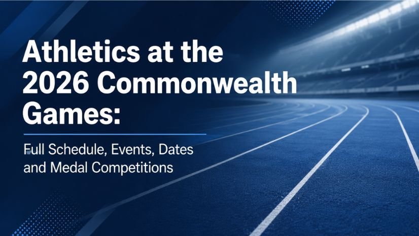 Athletics at the 2026 Commonwealth Games: Full Schedule, Events, Dates and Medal Competitions
