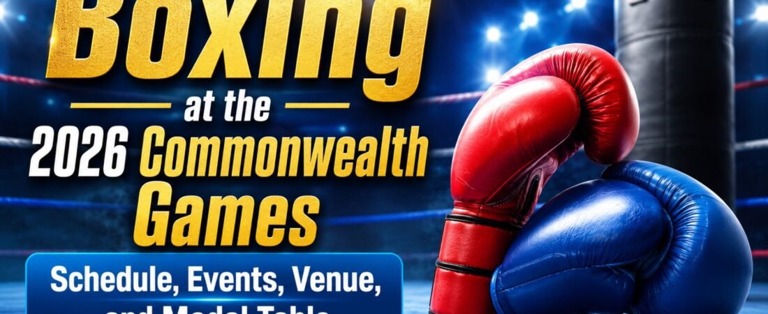 Boxing at the 2026 Commonwealth Games Schedule, Events, Venue, and Medal Table