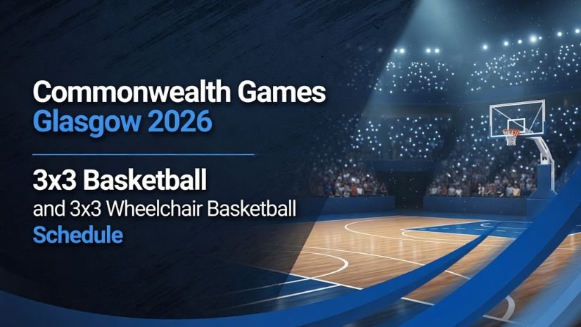 Commonwealth Games Glasgow 2026 3x3 Basketball and 3x3 Wheelchair Basketball Schedule